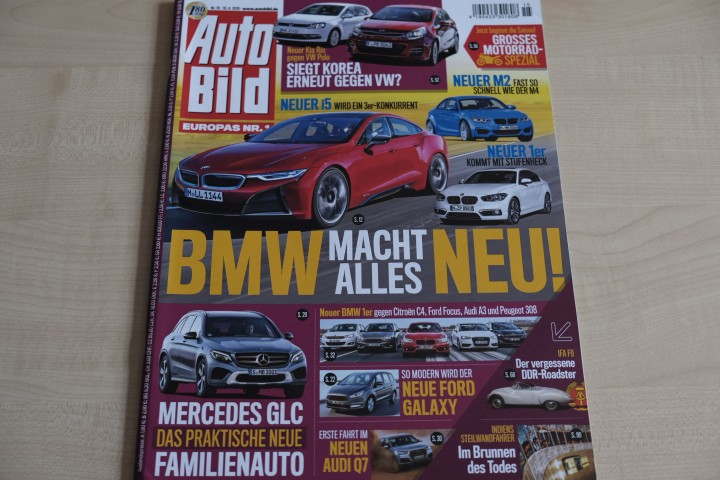 Deckblatt Auto Bild (15/2015)